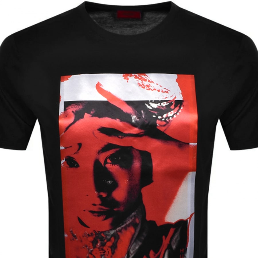 Alternative Image for ProductHUGO Dangur T Shirt Black2